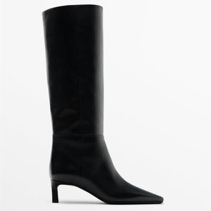 MASSIMO DUTTI Low heel Boots 7.5